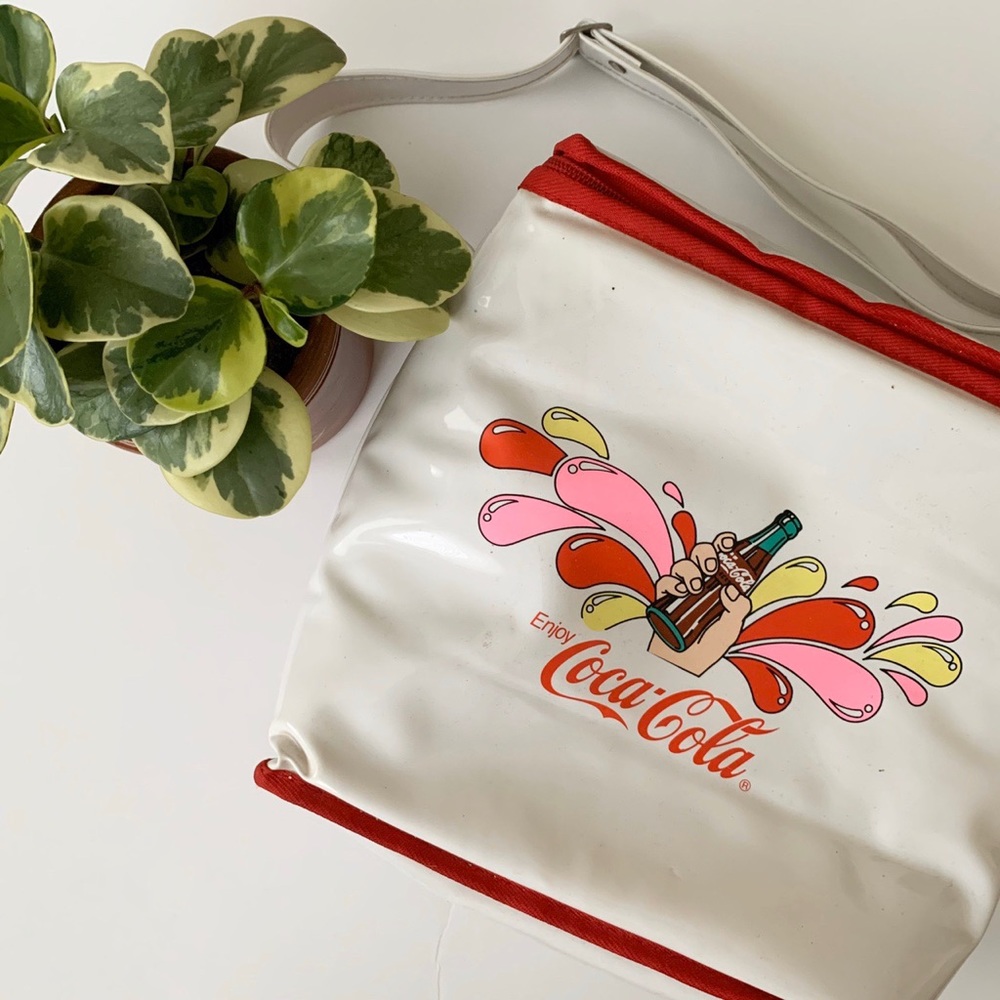 • vintage Coca Cola cooler bag •